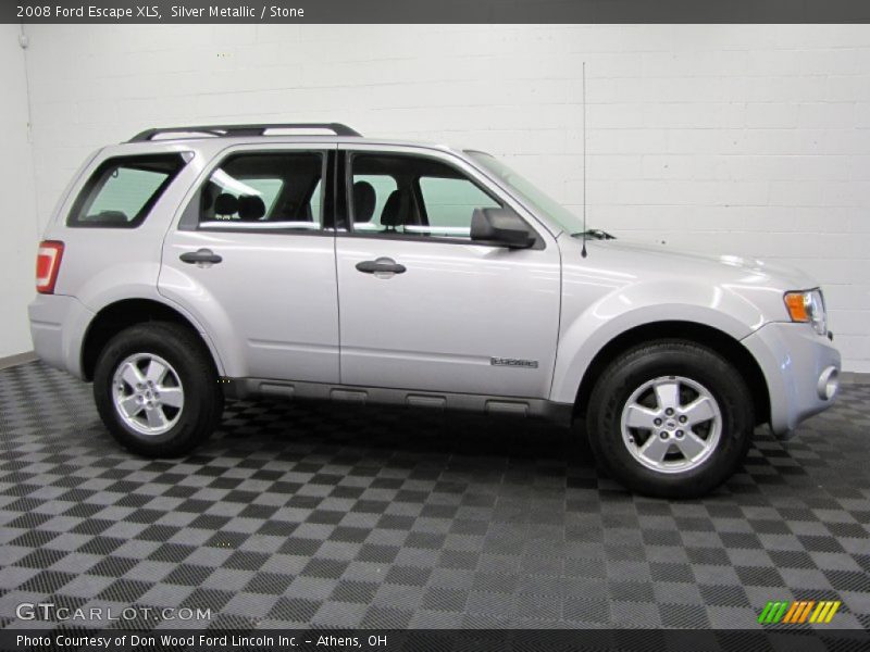 Silver Metallic / Stone 2008 Ford Escape XLS