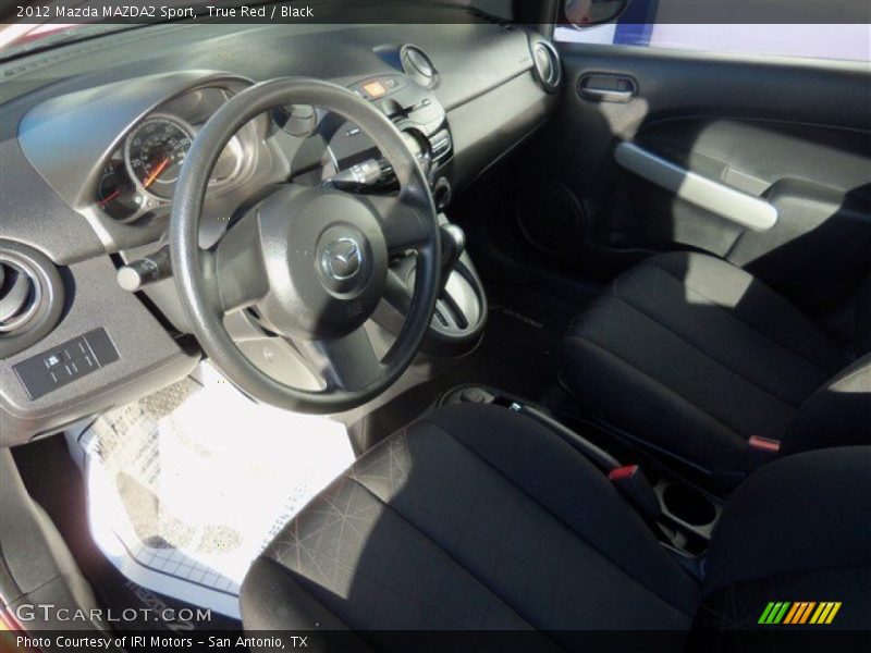 True Red / Black 2012 Mazda MAZDA2 Sport