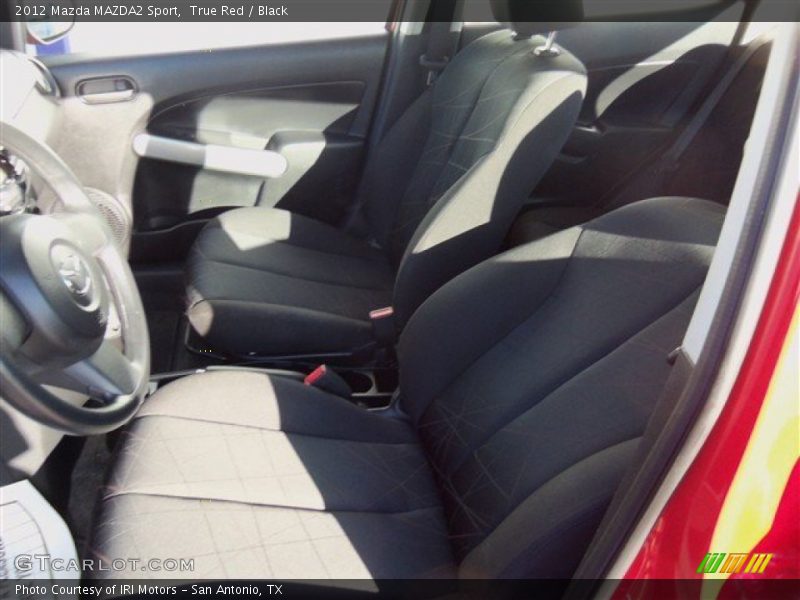 True Red / Black 2012 Mazda MAZDA2 Sport