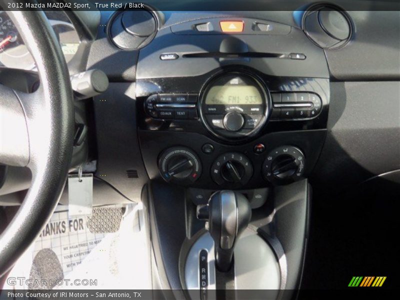 True Red / Black 2012 Mazda MAZDA2 Sport