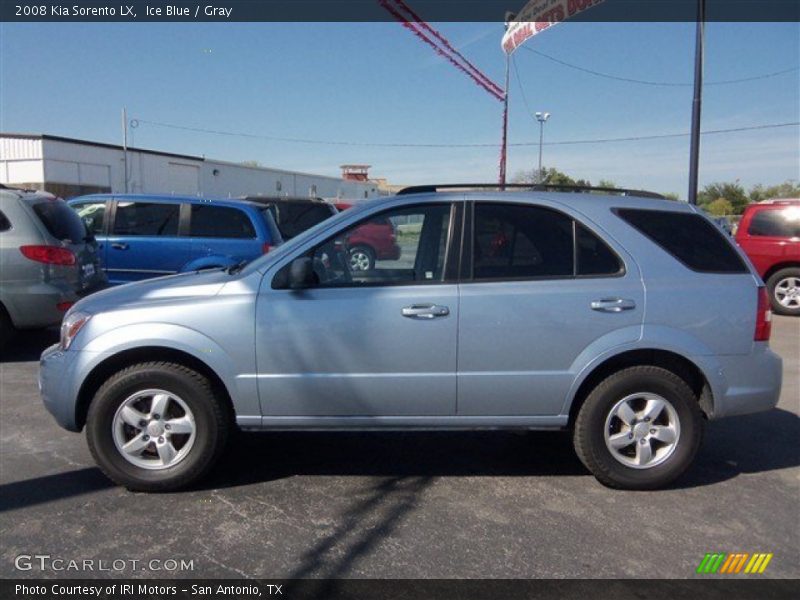Ice Blue / Gray 2008 Kia Sorento LX