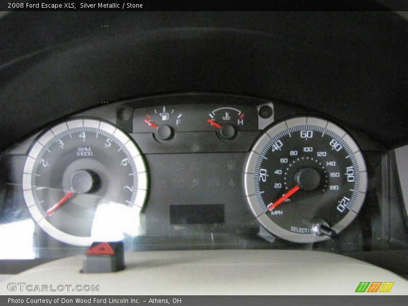 Silver Metallic / Stone 2008 Ford Escape XLS
