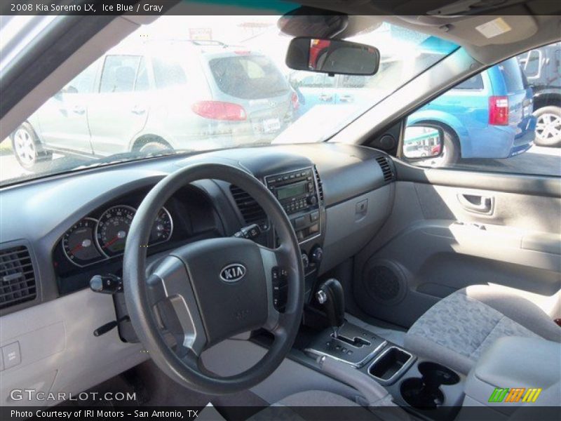 Ice Blue / Gray 2008 Kia Sorento LX