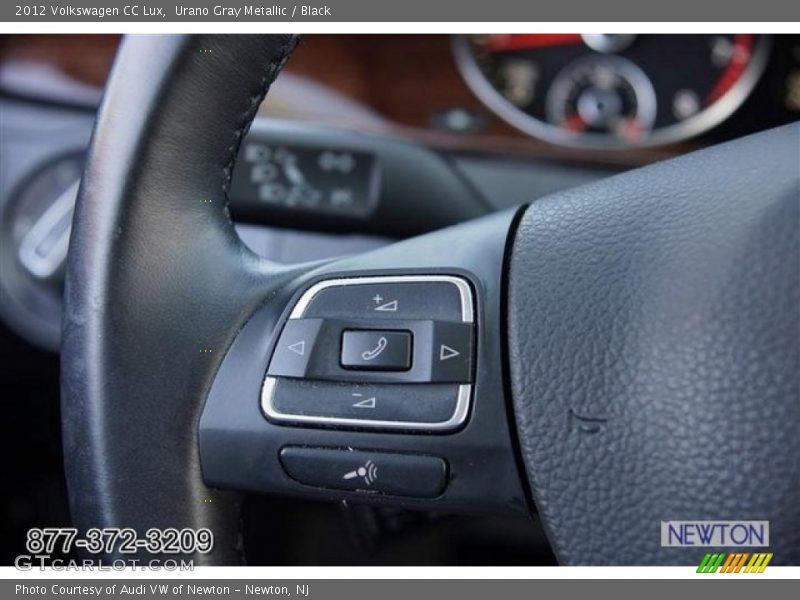 Urano Gray Metallic / Black 2012 Volkswagen CC Lux