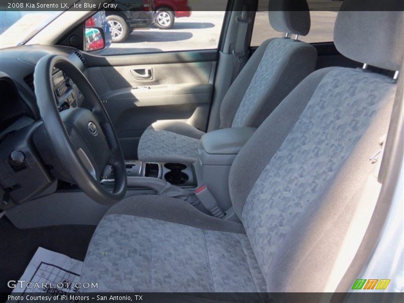 Ice Blue / Gray 2008 Kia Sorento LX