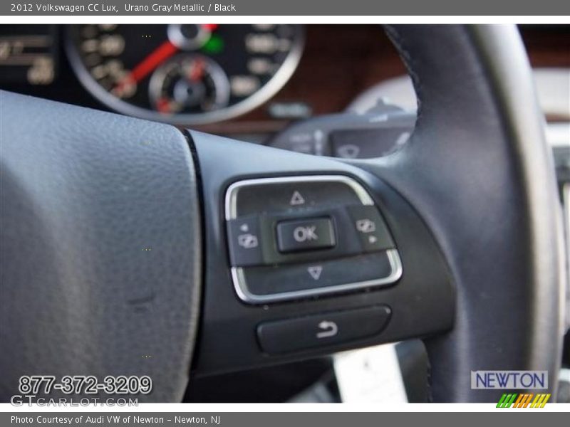 Urano Gray Metallic / Black 2012 Volkswagen CC Lux