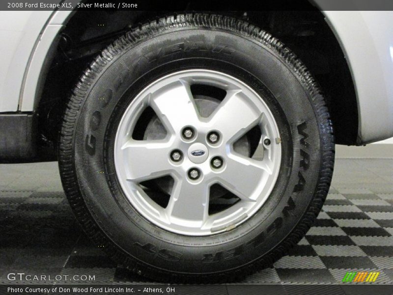 Silver Metallic / Stone 2008 Ford Escape XLS