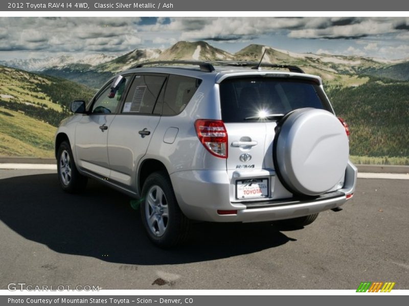 Classic Silver Metallic / Ash 2012 Toyota RAV4 I4 4WD
