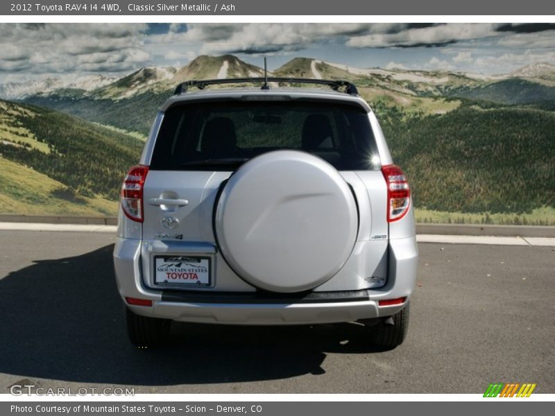 Classic Silver Metallic / Ash 2012 Toyota RAV4 I4 4WD