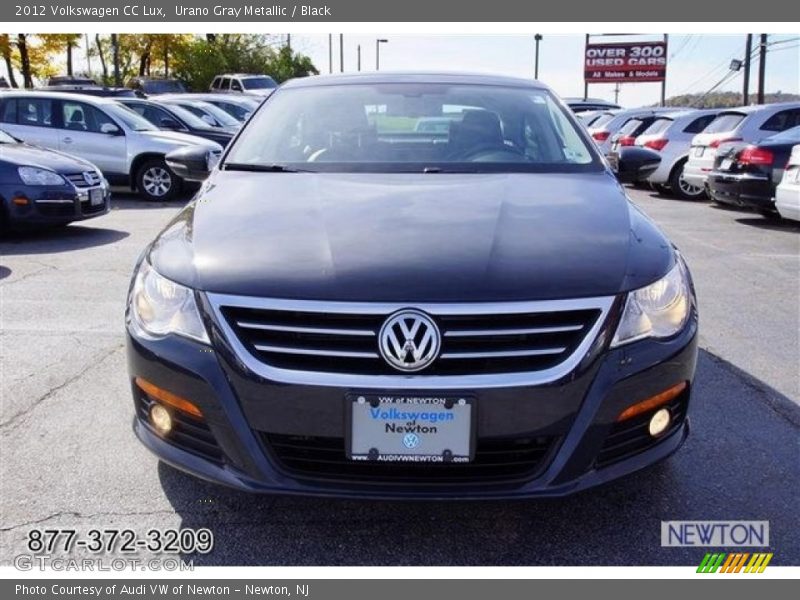 Urano Gray Metallic / Black 2012 Volkswagen CC Lux