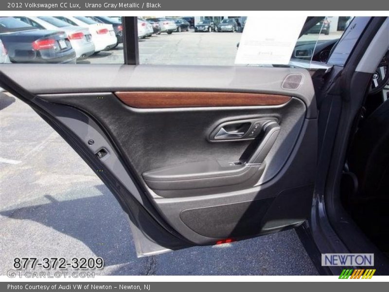 Urano Gray Metallic / Black 2012 Volkswagen CC Lux