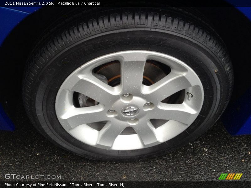 Metallic Blue / Charcoal 2011 Nissan Sentra 2.0 SR
