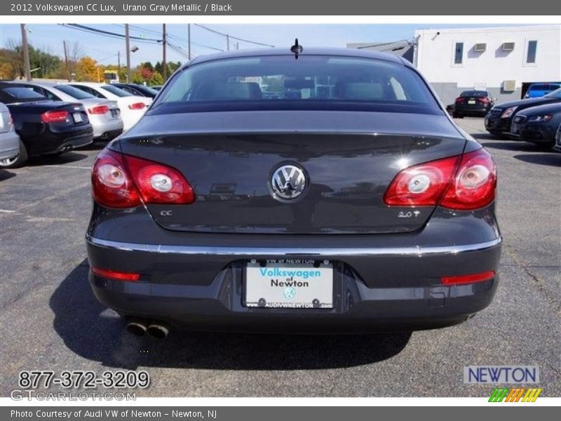 Urano Gray Metallic / Black 2012 Volkswagen CC Lux