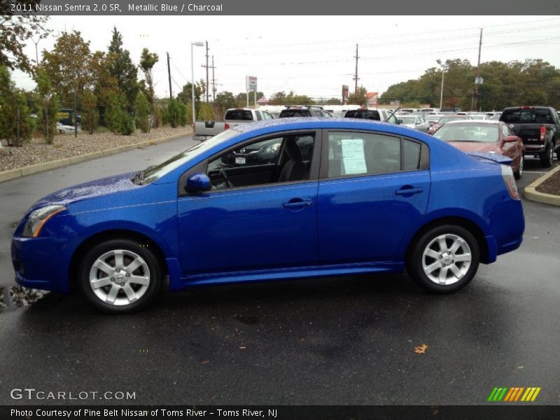Metallic Blue / Charcoal 2011 Nissan Sentra 2.0 SR