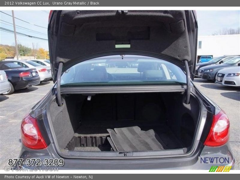 Urano Gray Metallic / Black 2012 Volkswagen CC Lux