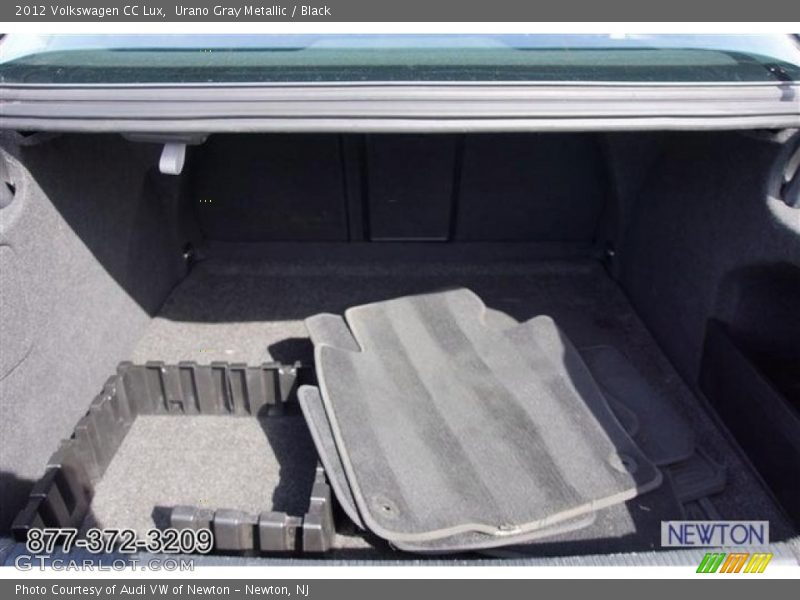 Urano Gray Metallic / Black 2012 Volkswagen CC Lux