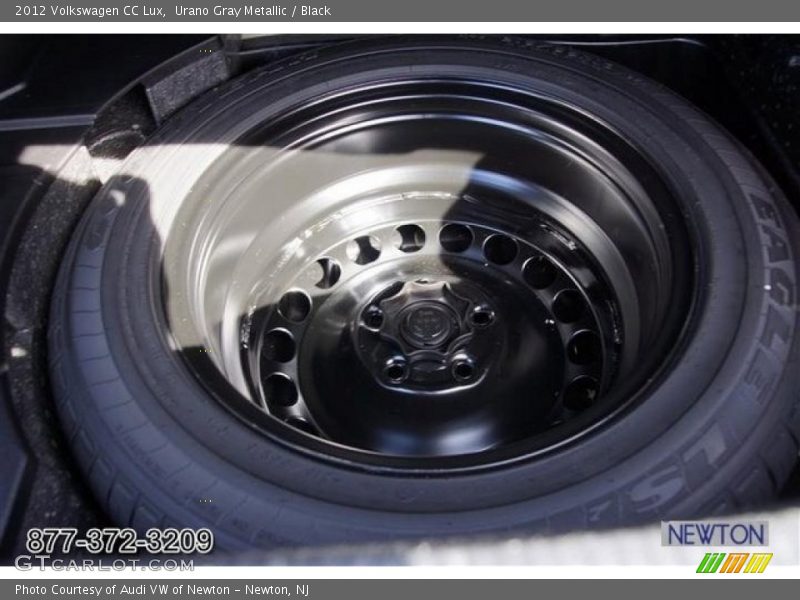 Urano Gray Metallic / Black 2012 Volkswagen CC Lux