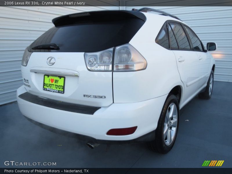 Crystal White Pearl / Ivory 2006 Lexus RX 330