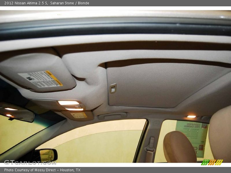 Saharan Stone / Blonde 2012 Nissan Altima 2.5 S