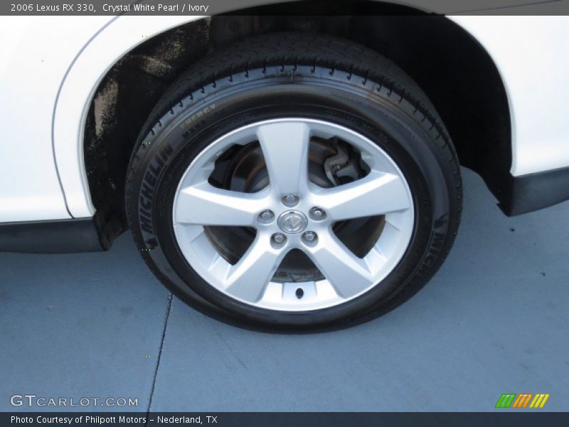 Crystal White Pearl / Ivory 2006 Lexus RX 330