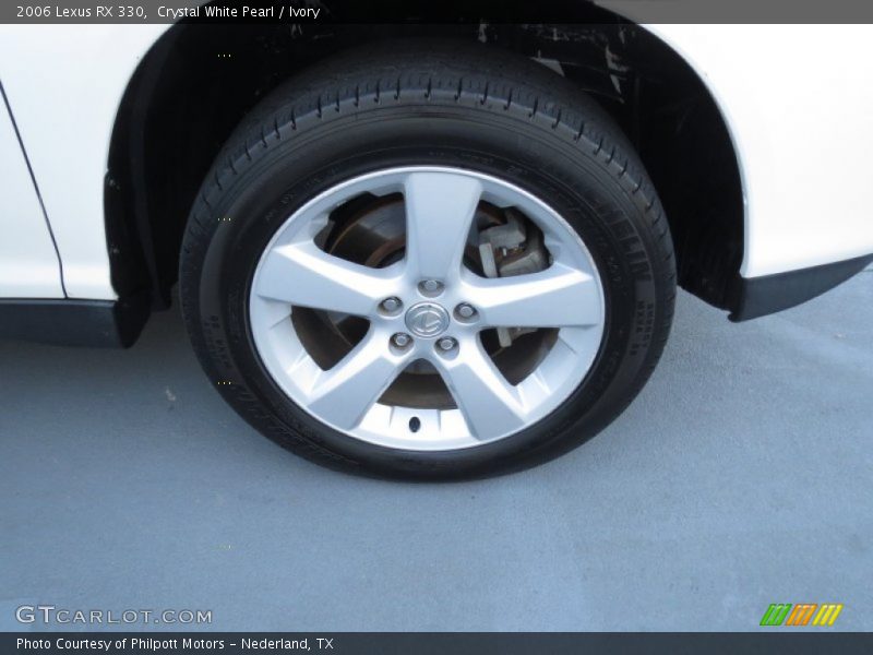 Crystal White Pearl / Ivory 2006 Lexus RX 330