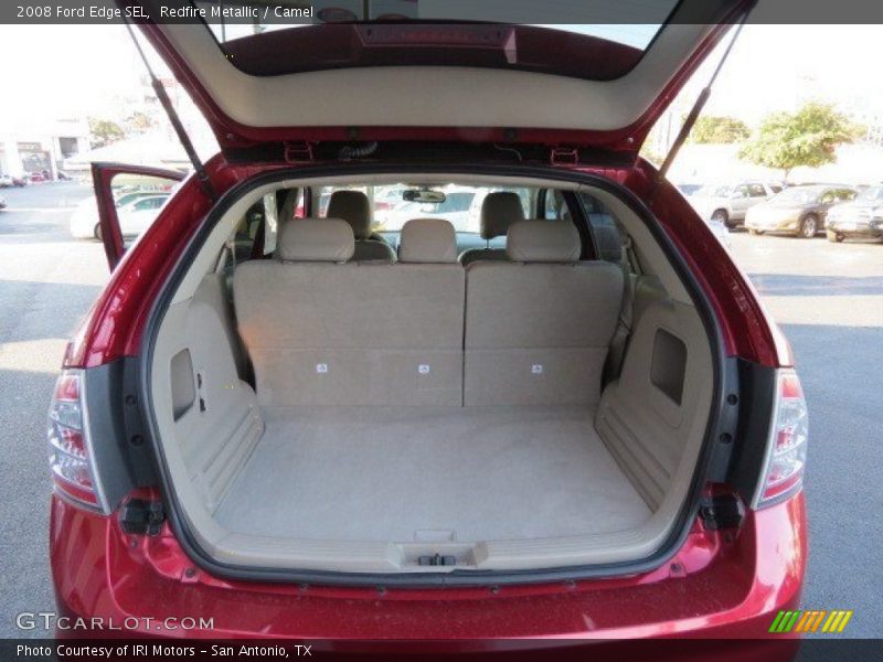 Redfire Metallic / Camel 2008 Ford Edge SEL