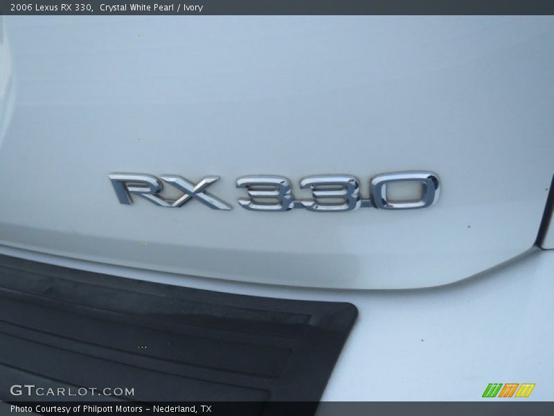 Crystal White Pearl / Ivory 2006 Lexus RX 330