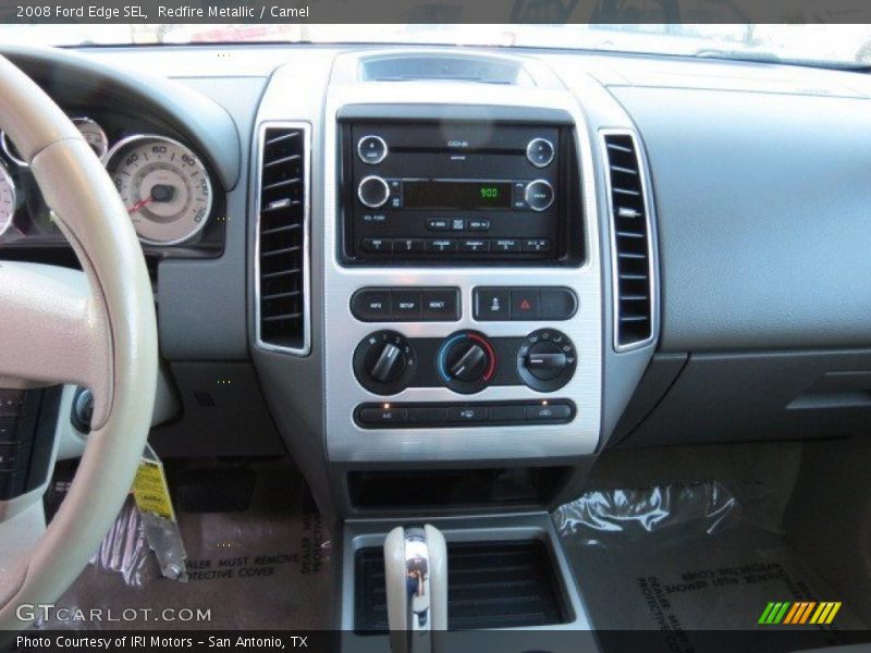 Redfire Metallic / Camel 2008 Ford Edge SEL