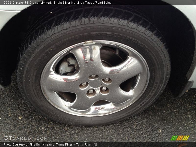 Bright Silver Metallic / Taupe/Pearl Beige 2001 Chrysler PT Cruiser Limited