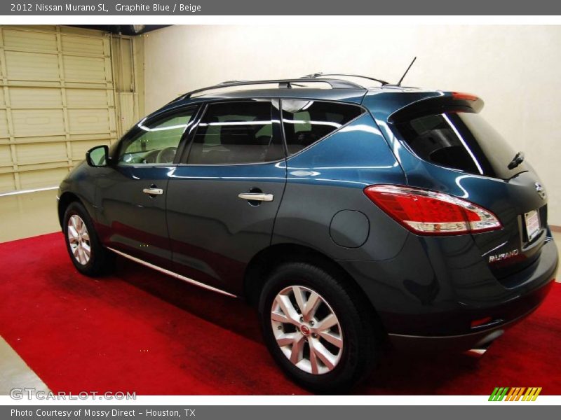 Graphite Blue / Beige 2012 Nissan Murano SL