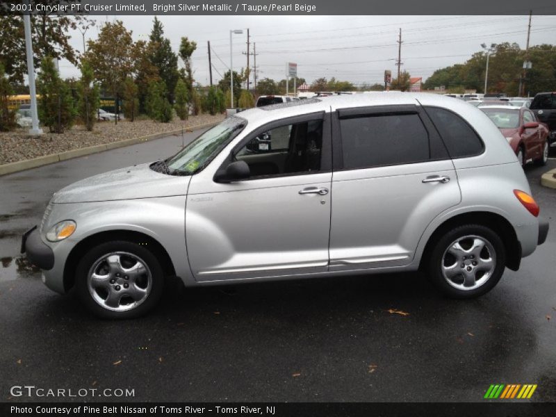 Bright Silver Metallic / Taupe/Pearl Beige 2001 Chrysler PT Cruiser Limited