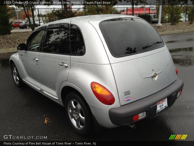 Bright Silver Metallic / Taupe/Pearl Beige 2001 Chrysler PT Cruiser Limited