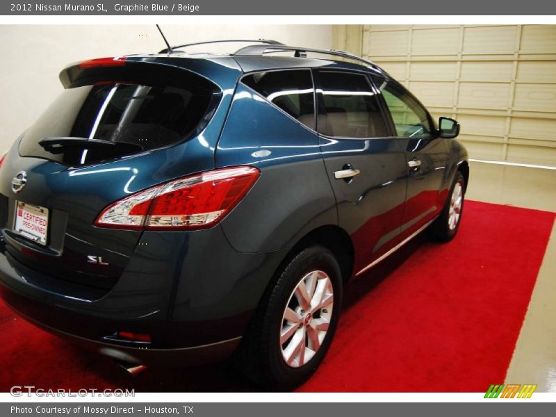 Graphite Blue / Beige 2012 Nissan Murano SL