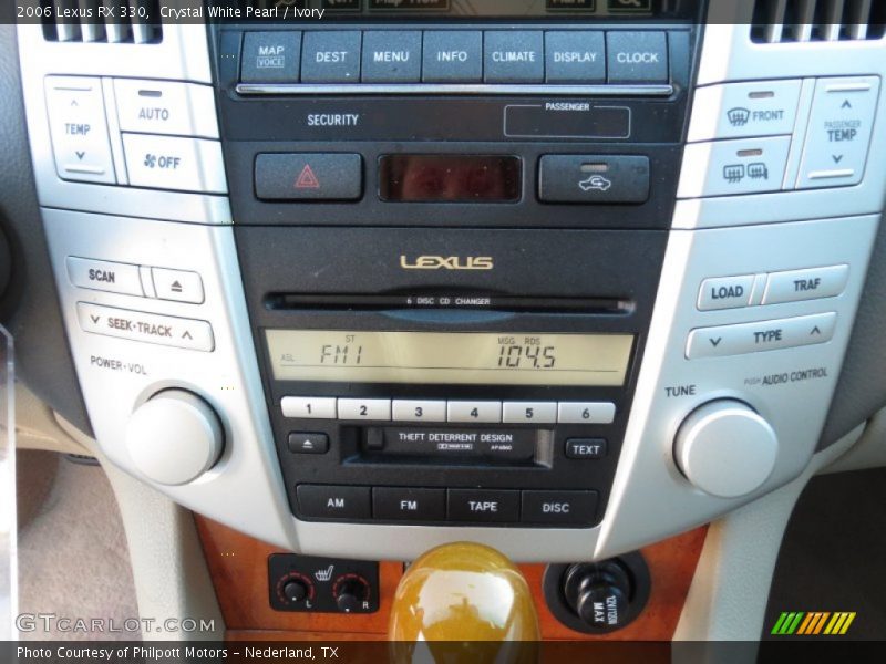 Crystal White Pearl / Ivory 2006 Lexus RX 330