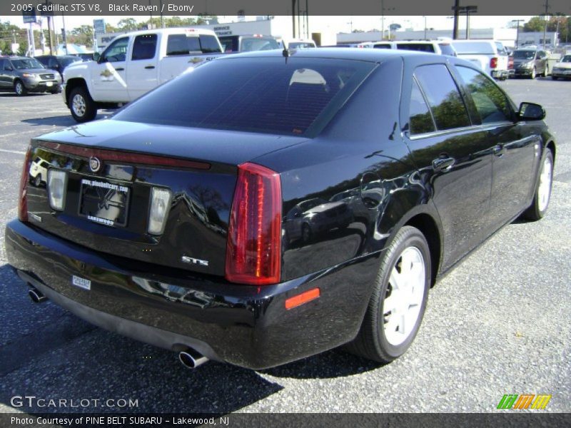 Black Raven / Ebony 2005 Cadillac STS V8