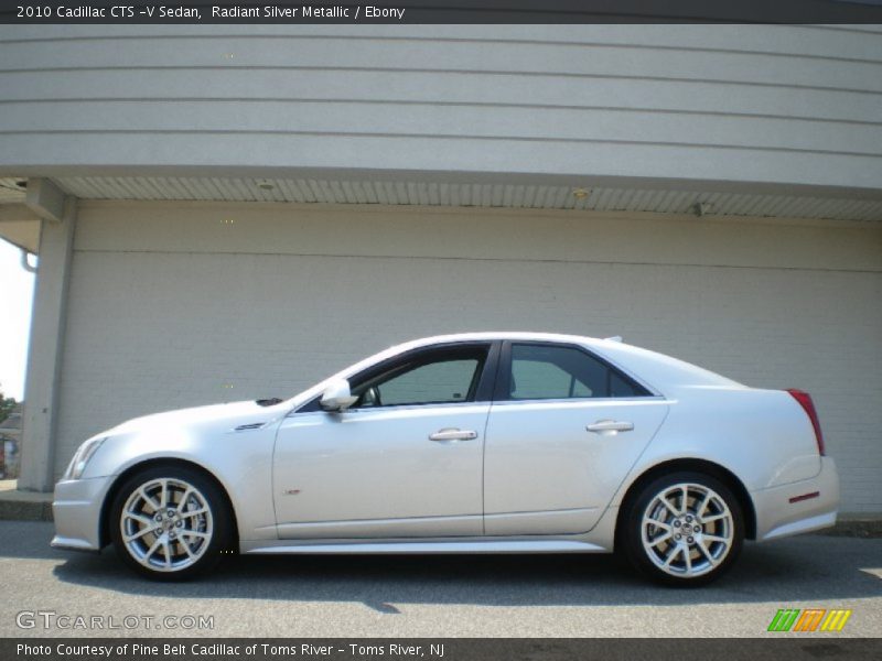  2010 CTS -V Sedan Radiant Silver Metallic