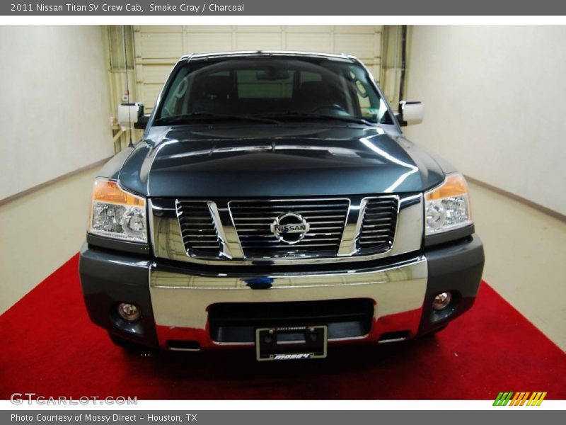 Smoke Gray / Charcoal 2011 Nissan Titan SV Crew Cab
