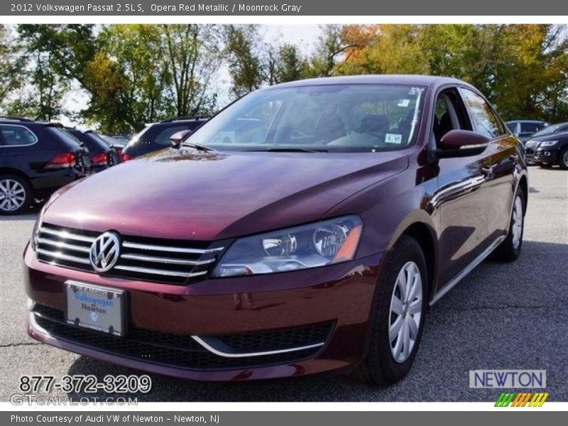 Opera Red Metallic / Moonrock Gray 2012 Volkswagen Passat 2.5L S