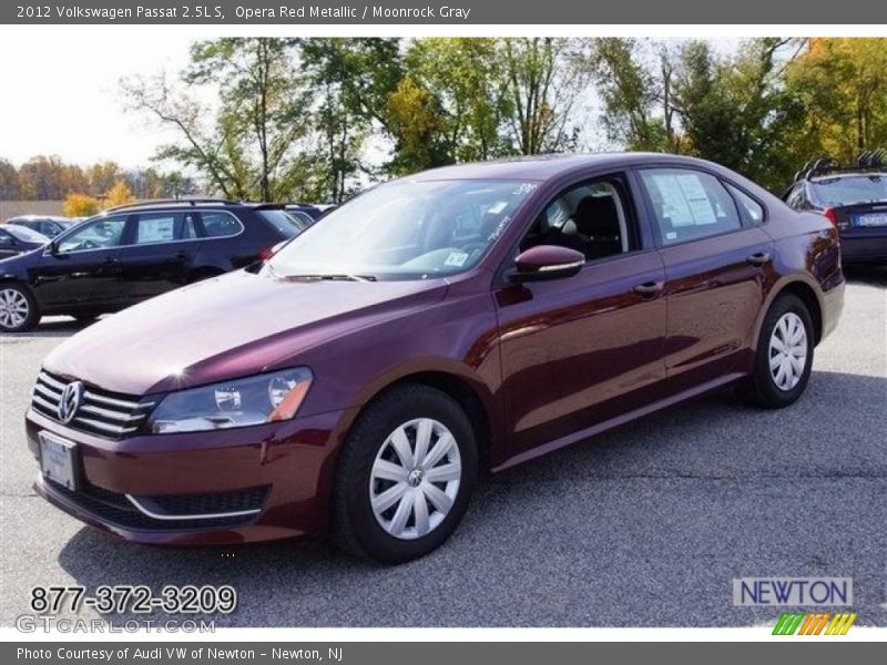 Opera Red Metallic / Moonrock Gray 2012 Volkswagen Passat 2.5L S