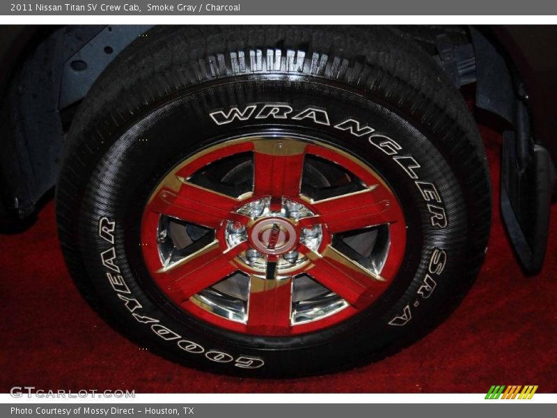 Smoke Gray / Charcoal 2011 Nissan Titan SV Crew Cab
