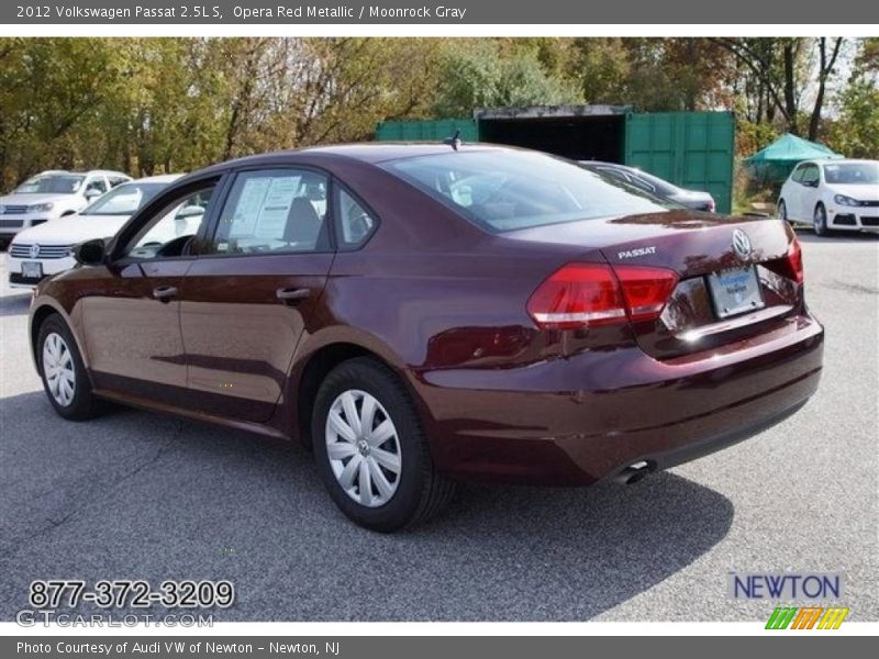 Opera Red Metallic / Moonrock Gray 2012 Volkswagen Passat 2.5L S