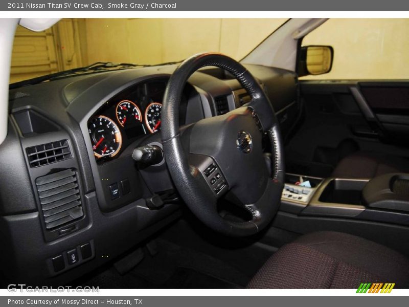 Smoke Gray / Charcoal 2011 Nissan Titan SV Crew Cab