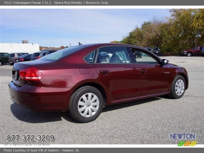 Opera Red Metallic / Moonrock Gray 2012 Volkswagen Passat 2.5L S