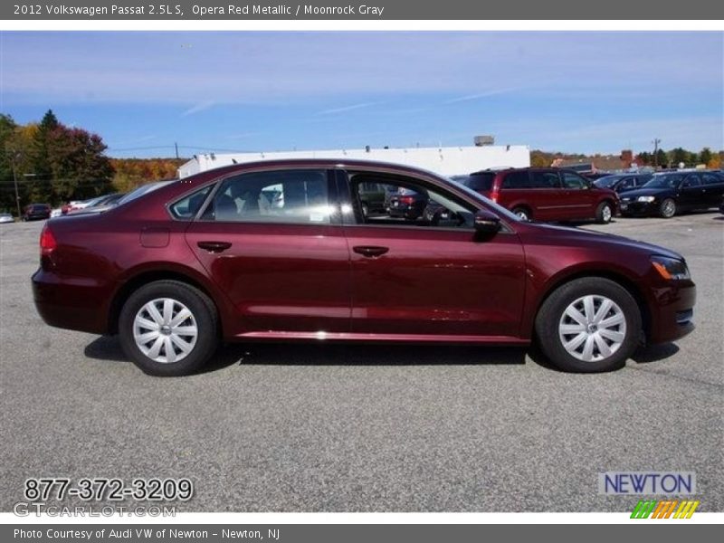 Opera Red Metallic / Moonrock Gray 2012 Volkswagen Passat 2.5L S
