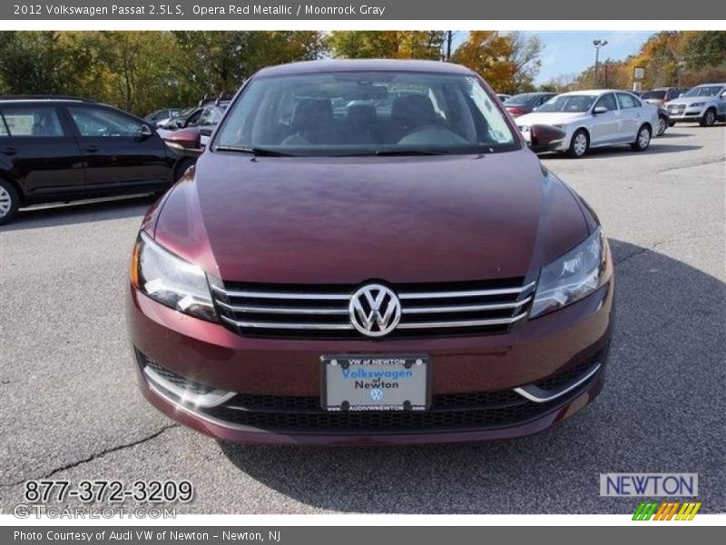Opera Red Metallic / Moonrock Gray 2012 Volkswagen Passat 2.5L S