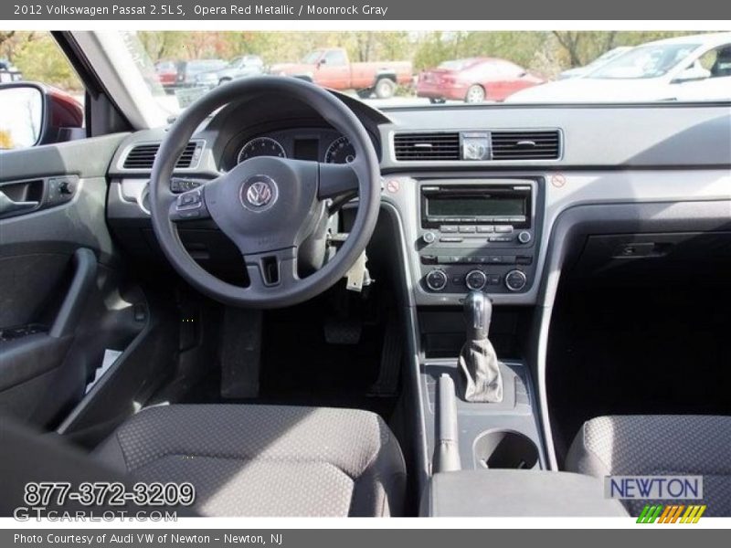 Opera Red Metallic / Moonrock Gray 2012 Volkswagen Passat 2.5L S
