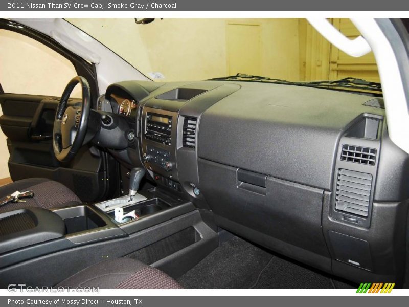 Smoke Gray / Charcoal 2011 Nissan Titan SV Crew Cab