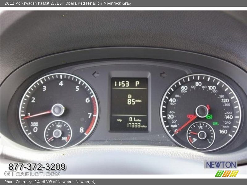 Opera Red Metallic / Moonrock Gray 2012 Volkswagen Passat 2.5L S