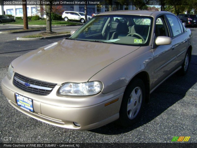 Light Driftwood Metallic / Neutral 2001 Chevrolet Malibu LS Sedan