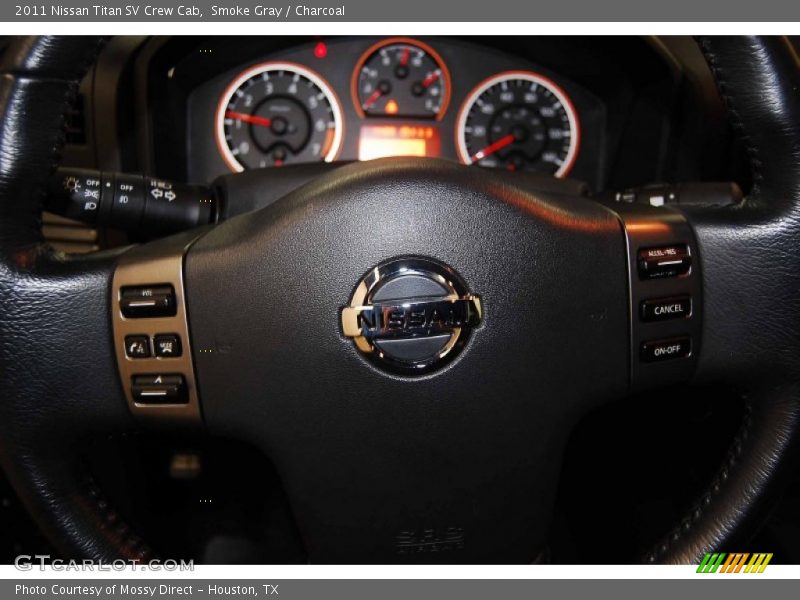 Smoke Gray / Charcoal 2011 Nissan Titan SV Crew Cab